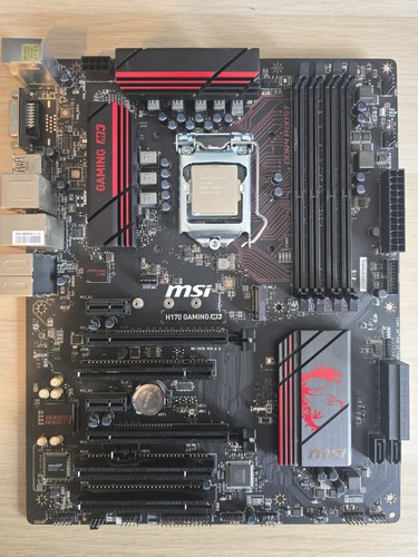 Msi h170 gaming i5 6600k - msi,