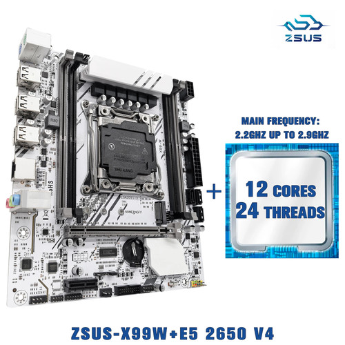 X99 motherboard combo - x99-w,