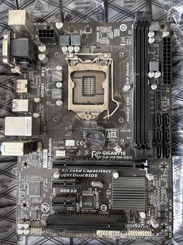 Gigabyte h97m hd3 intel - gigabyte, h97
