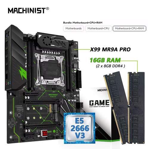Mr9a pro x99 motherboard combo - motherboard,
