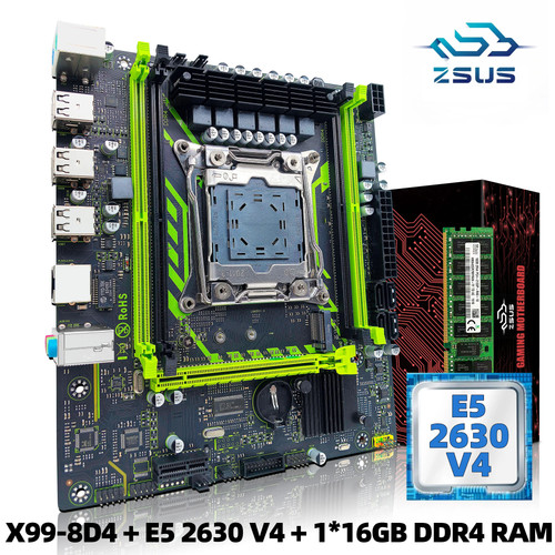 X99 8d4 motherboard combo - motherboard,