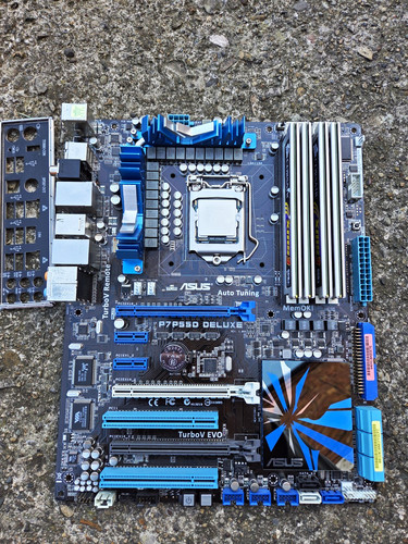 Asus p7p55d deluxe intel - asus,